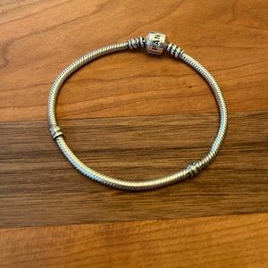 PANDORA 7.9” Sterling Silver Snake Chain